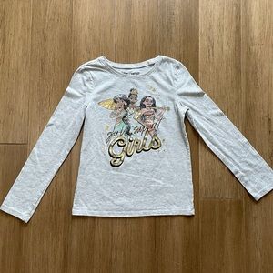 Disney Princess tshirt, Girls size 8